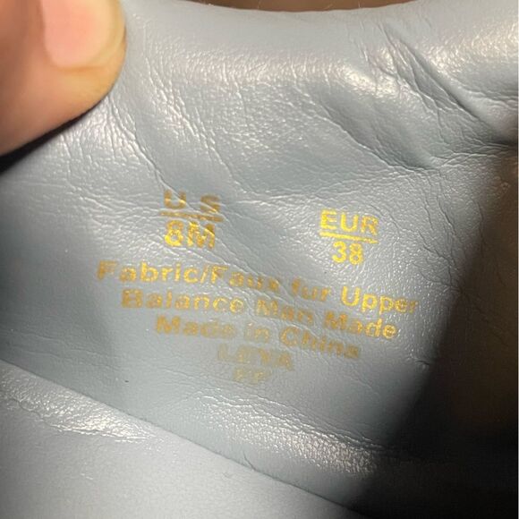 Sam Edelman Laya Blue Platform Pom Pom Floral Sneakers Size 8 - Picture 6 of 7